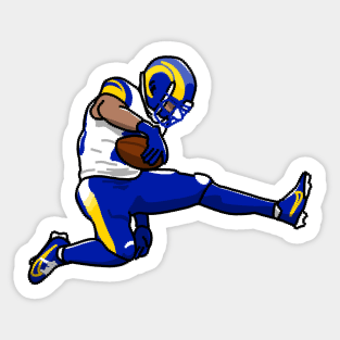 Jumping kyren Sticker